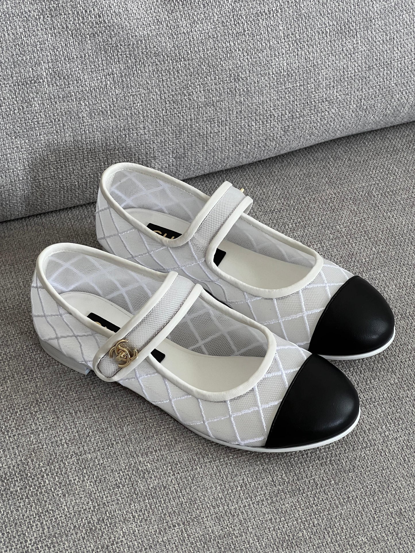 CHANEL Mary Jane Ballet Flats
