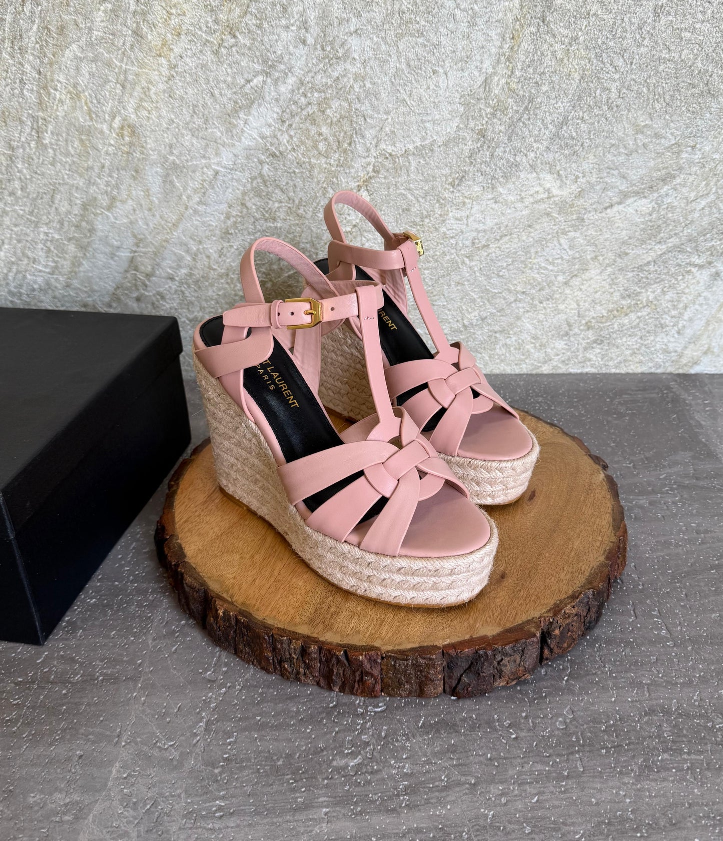 YSL Espadrilles Wedge Sandals