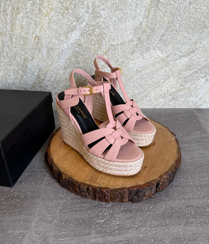 YSL Espadrilles Wedge Sandals