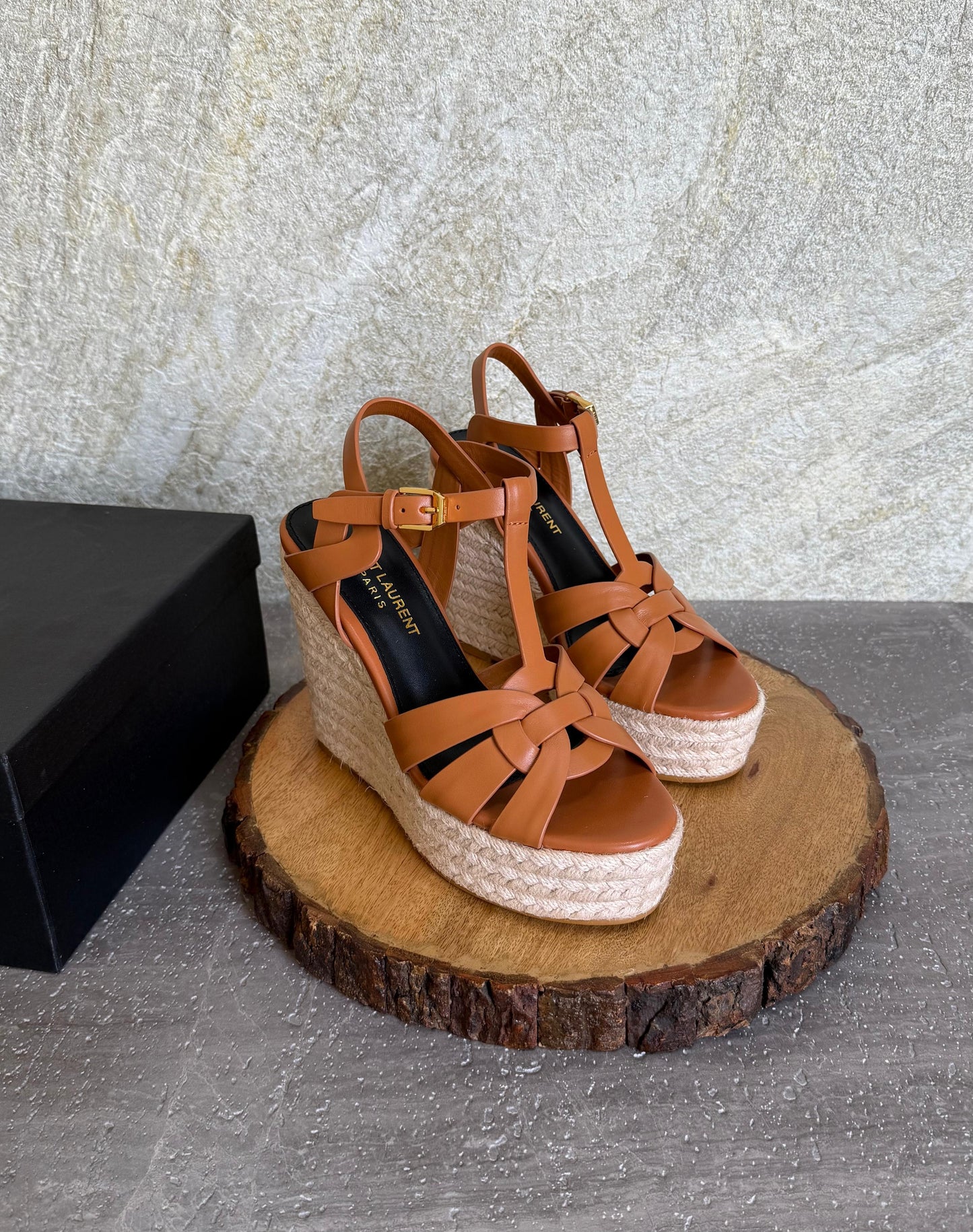 YSL Espadrilles Wedge Sandals