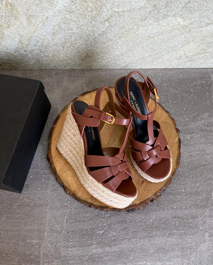YSL Espadrilles Wedge Sandals
