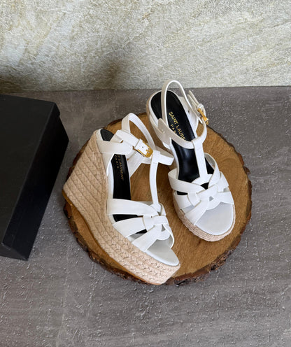 YSL Espadrilles Wedge Sandals