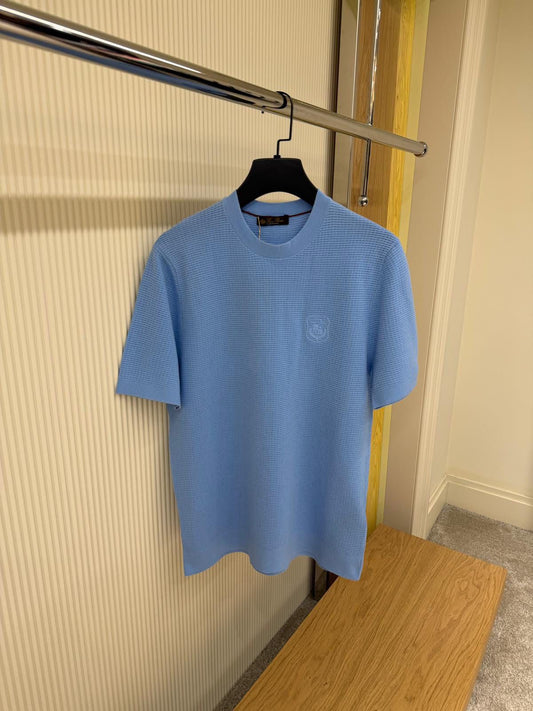 LORO PIANA Slim-Fit Wool, Silk and Cashmere-Blend Polo Shirt