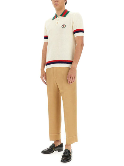 Gucci Neutral Polo Shirt