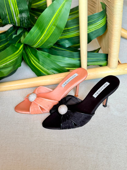 Aquazzura Embellished Mystery Mules 85