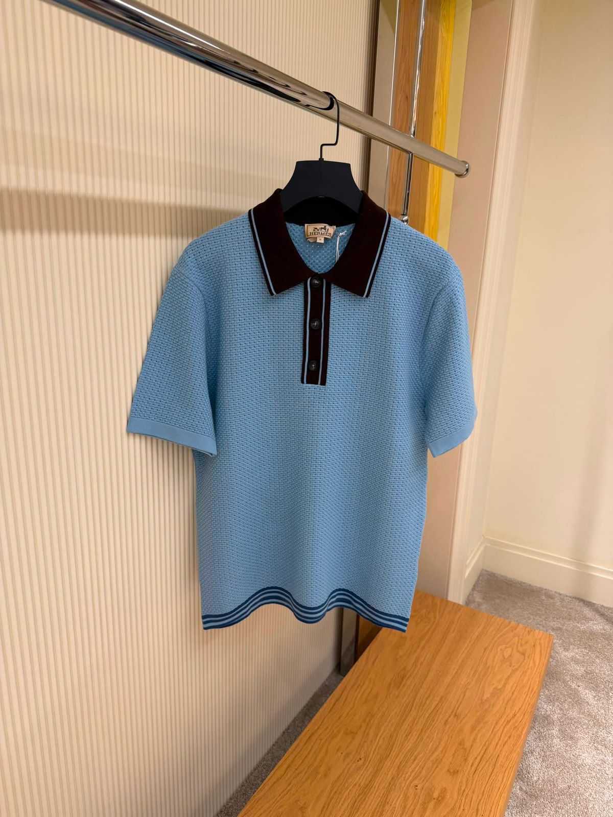 Hermes Ajoures colores polo shirt