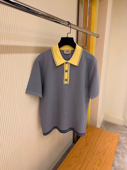 Hermes Ajoures colores polo shirt