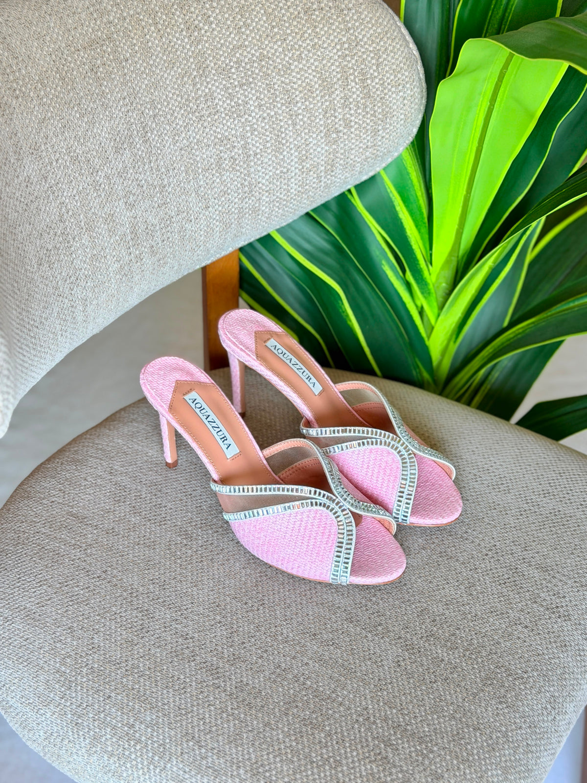 Aquazzura Wild Aurora 75 Mules