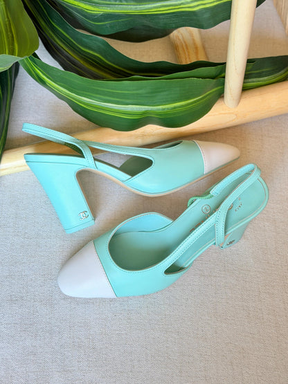 Chanel Flat Slingbacks