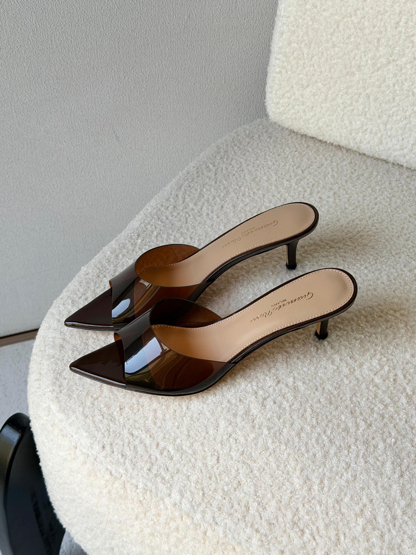 Gianvito Rossi Ellle 55 Mules