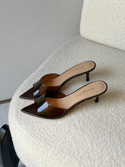 Gianvito Rossi Ellle 55 Mules