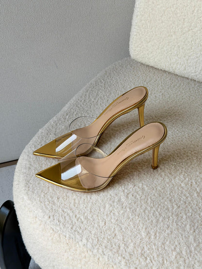 Gianvito Rossi Ellle 105 Mules