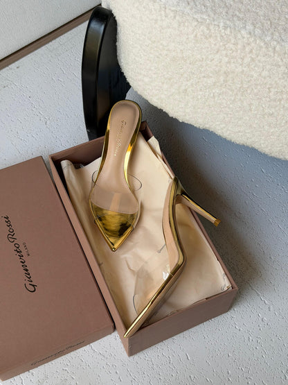 Gianvito Rossi Ellle 105 Mules