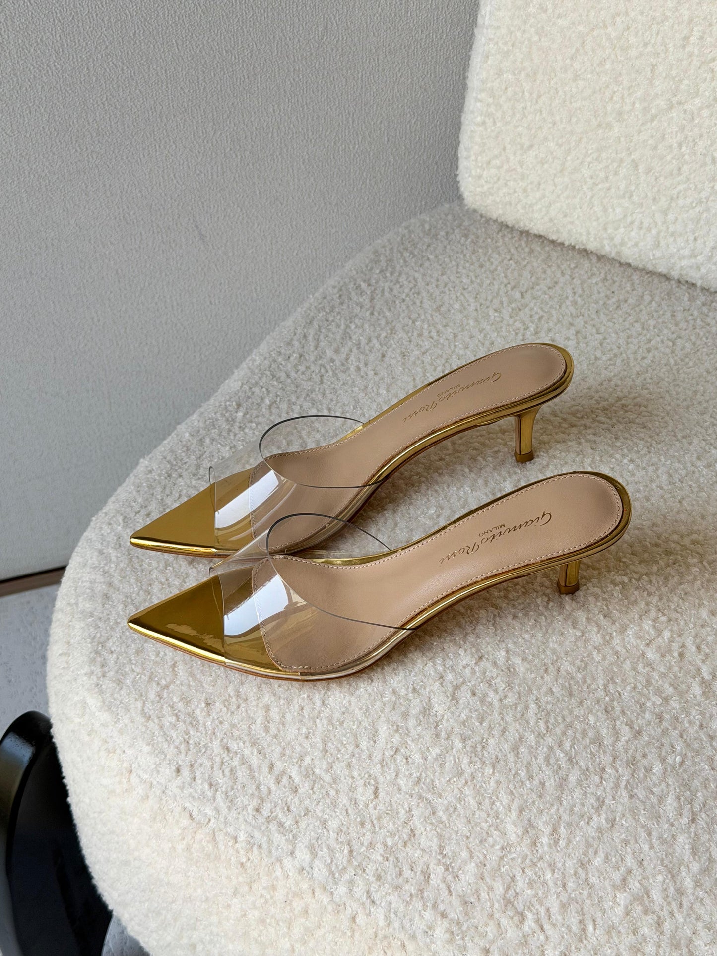 Gianvito Rossi Ellle 55 Mules