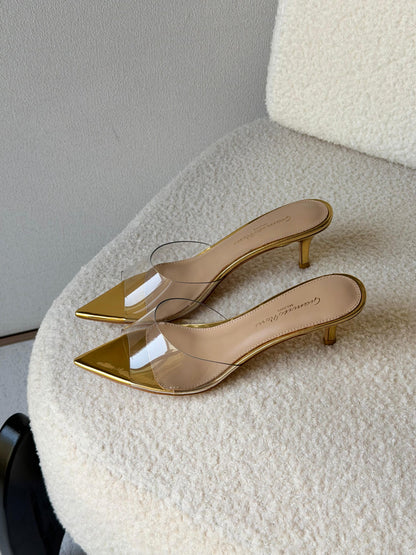 Gianvito Rossi Ellle 55 Mules