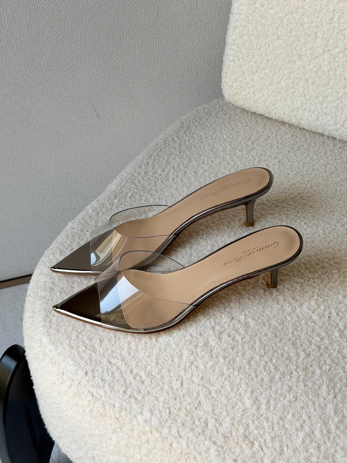 Gianvito Rossi Ellle 55 Mules