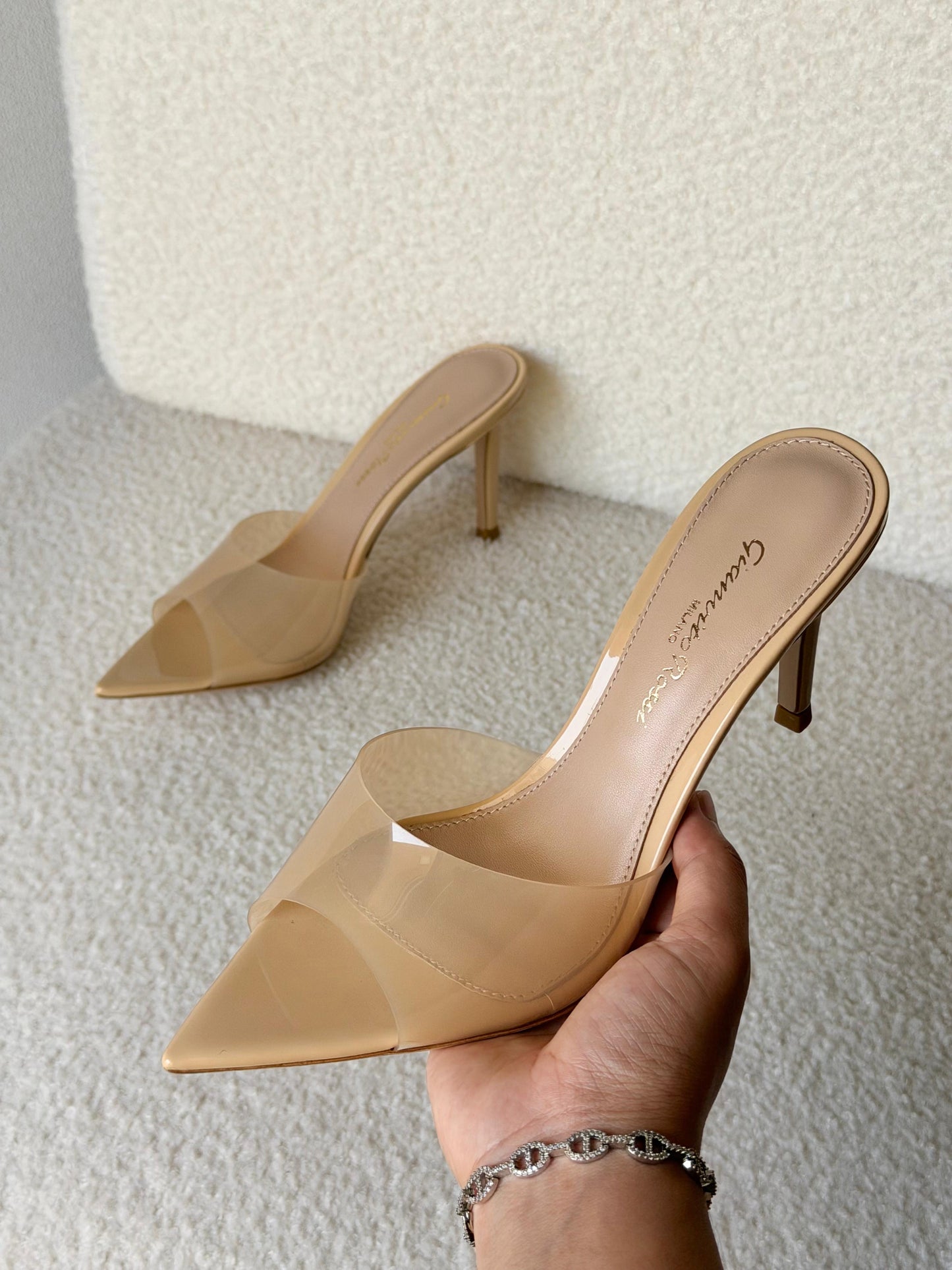 Gianvito Rossi Ellle 105 Mules