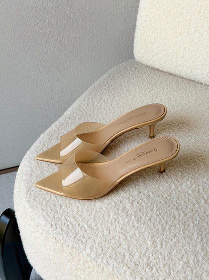 Gianvito Rossi Ellle 55 Mules