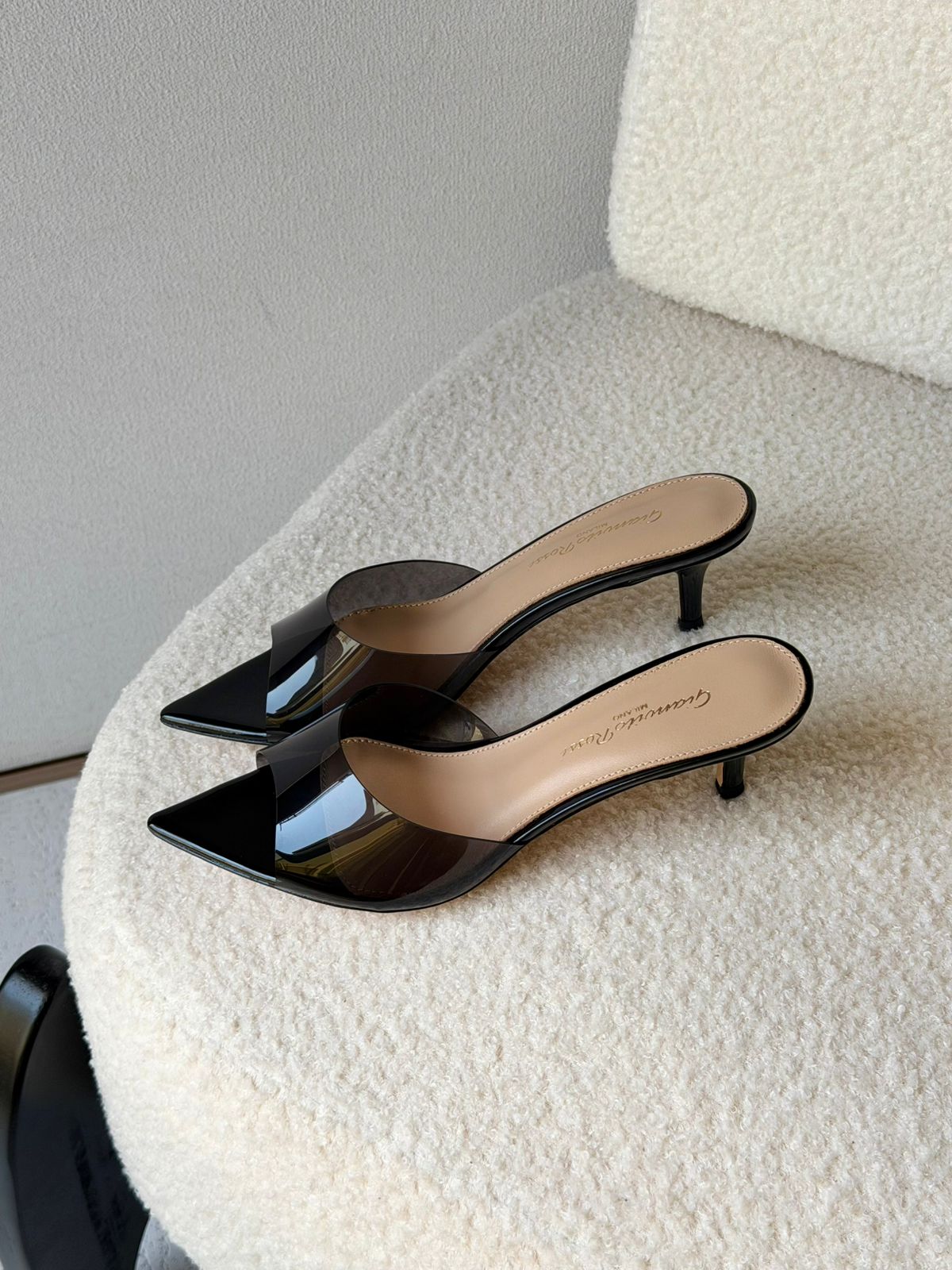 Gianvito Rossi Ellle 55 Mules