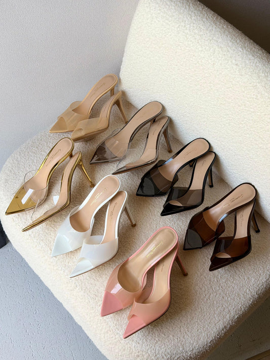 Gianvito Rossi Ellle 105 Mules