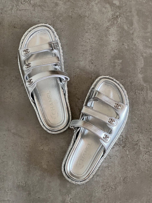 Chanel Laminated Lambskin