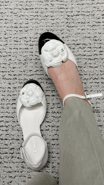 Chanel CC flats