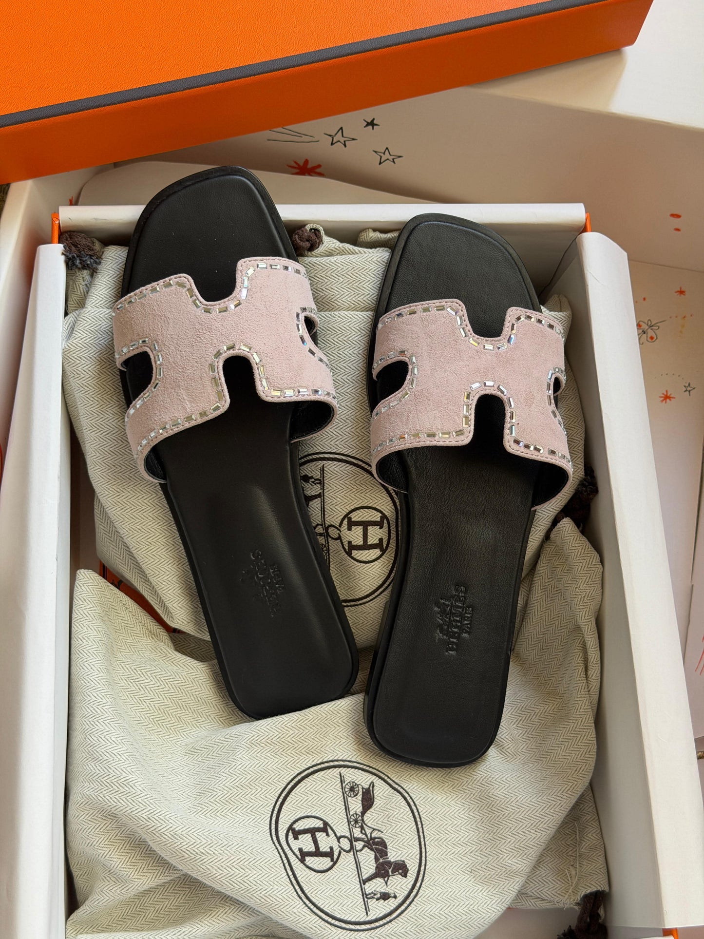 Hermes Oran Sandals