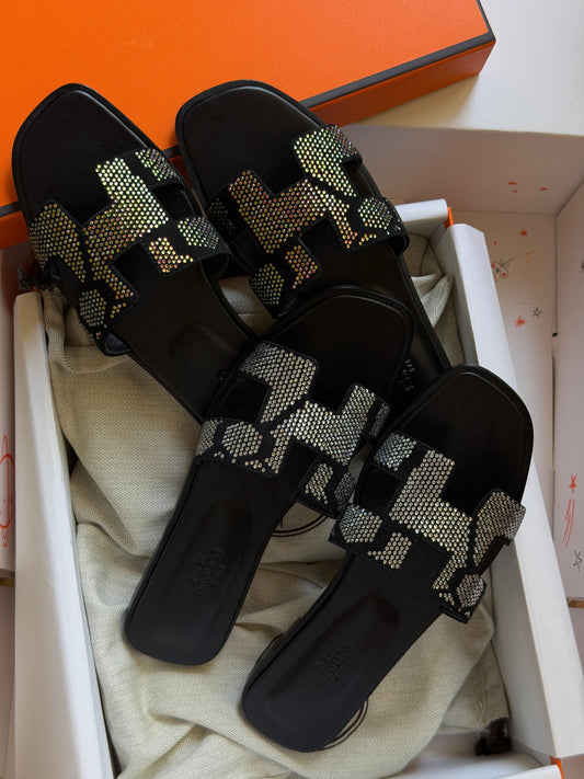 Hermes Oran Sandals