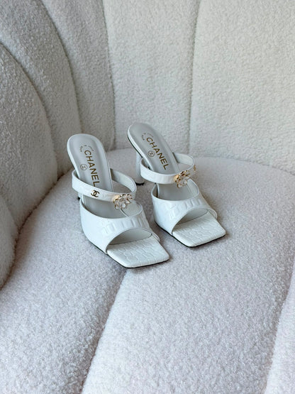 Chanel Crocodile Embossed Patent Calfskin & Metal