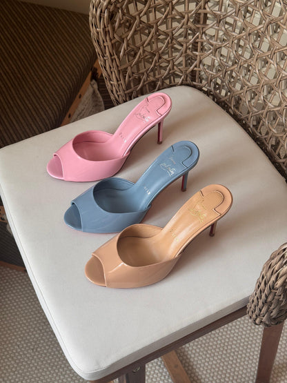 Christian Louboutin Patent Me Dolly 100 Sandals