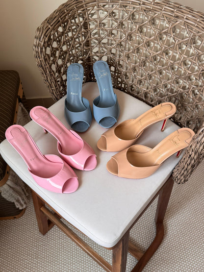 Christian Louboutin Patent Me Dolly 100 Sandals
