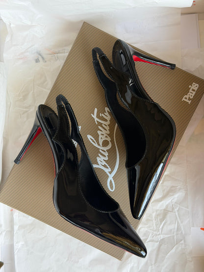 Christian Louboutin Neutral Hot Chick 70 Pumps