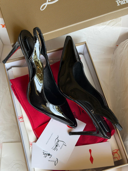 Christian Louboutin Neutral Hot Chick 70 Pumps