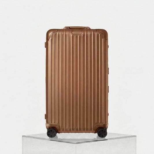 RIMOWA Trunk Plus Color: Bronze Brown