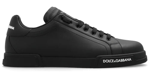 Dolce & Gabbana Logo Embossed Low-Top Sneakers Premium Sneakers UAE