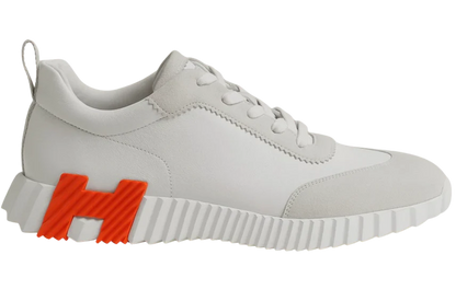 Hermes Bouncing Sneaker "White Red" Luxury Contrast Sneakers UAE