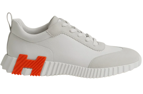 Hermes Bouncing Sneaker "White Red" Luxury Contrast Sneakers UAE