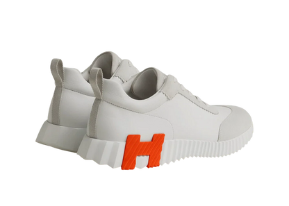 Hermes Bouncing Sneaker "White Red" Luxury Contrast Sneakers UAE