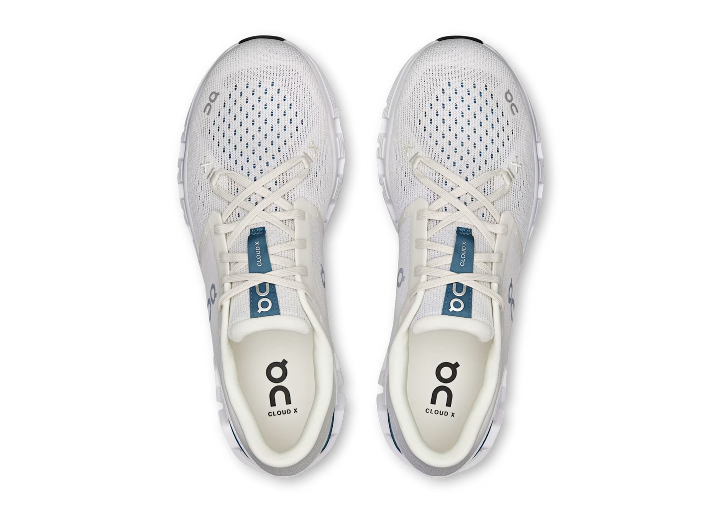 On Cloud X 4 "Ivory Steel" Training Shoes UAE