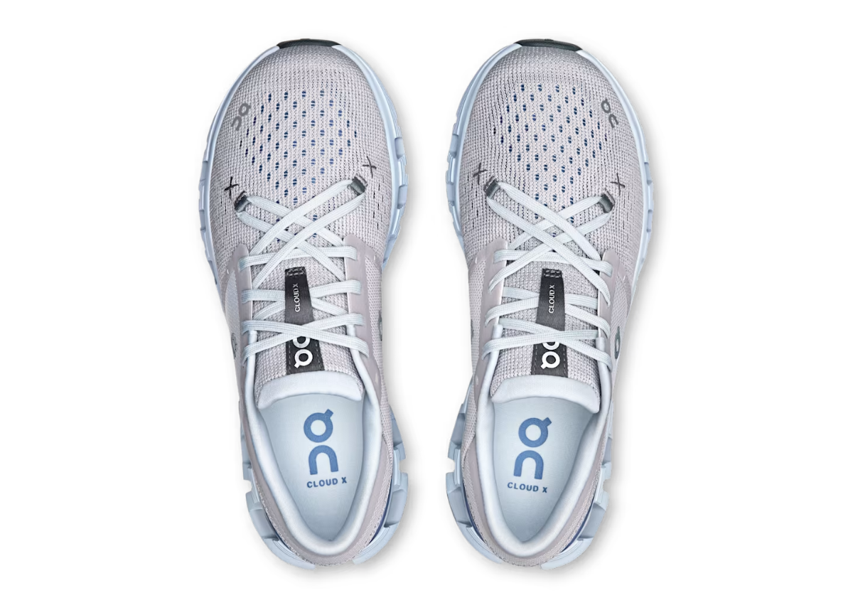 On Cloud X 4 "Silver Chambray" Training Sneakers UAE