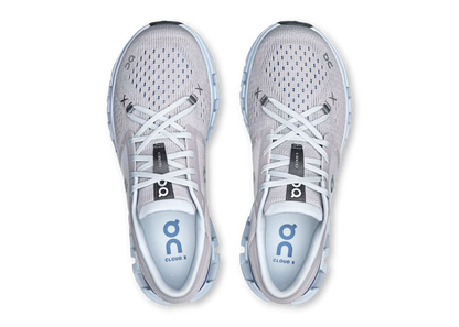 On Cloud X 4 "Silver Chambray" Training Sneakers UAE