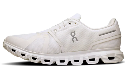 On Cloud 6 "White / White" Running Shoes UAE
