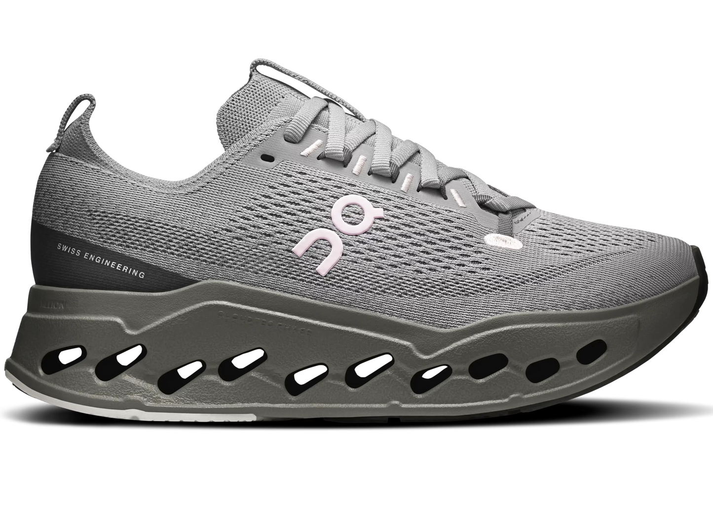 On Cloudsurfer Max "Alloy / Asphalt" Cushion Running Shoes UAE