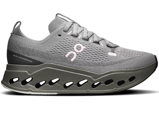 On Cloudsurfer Max "Alloy / Asphalt" Cushion Running Shoes UAE