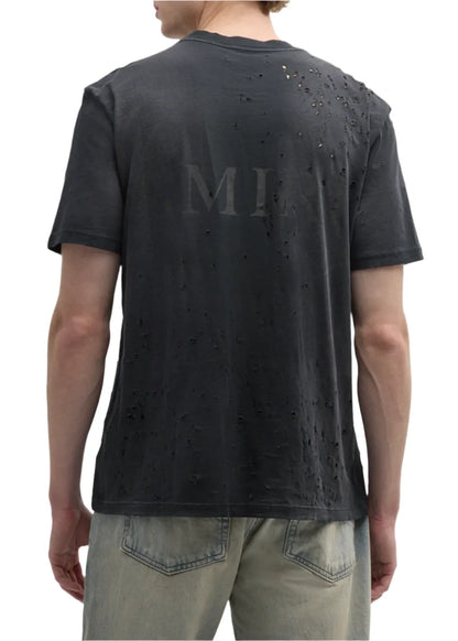 Amiri Faded Jersey Shotgun T-Shirt Vintage Style Tee UAE