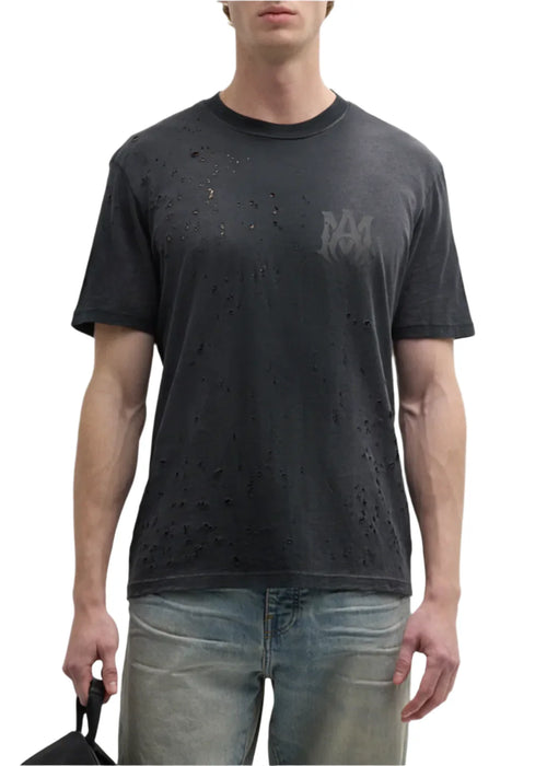 Amiri Faded Jersey Shotgun T-Shirt Vintage Style Tee UAE
