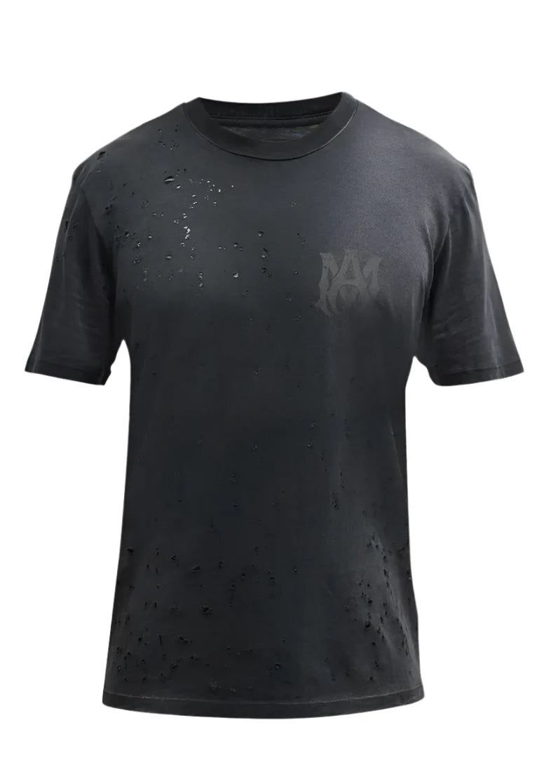 Amiri Faded Jersey Shotgun T-Shirt Vintage Style Tee UAE