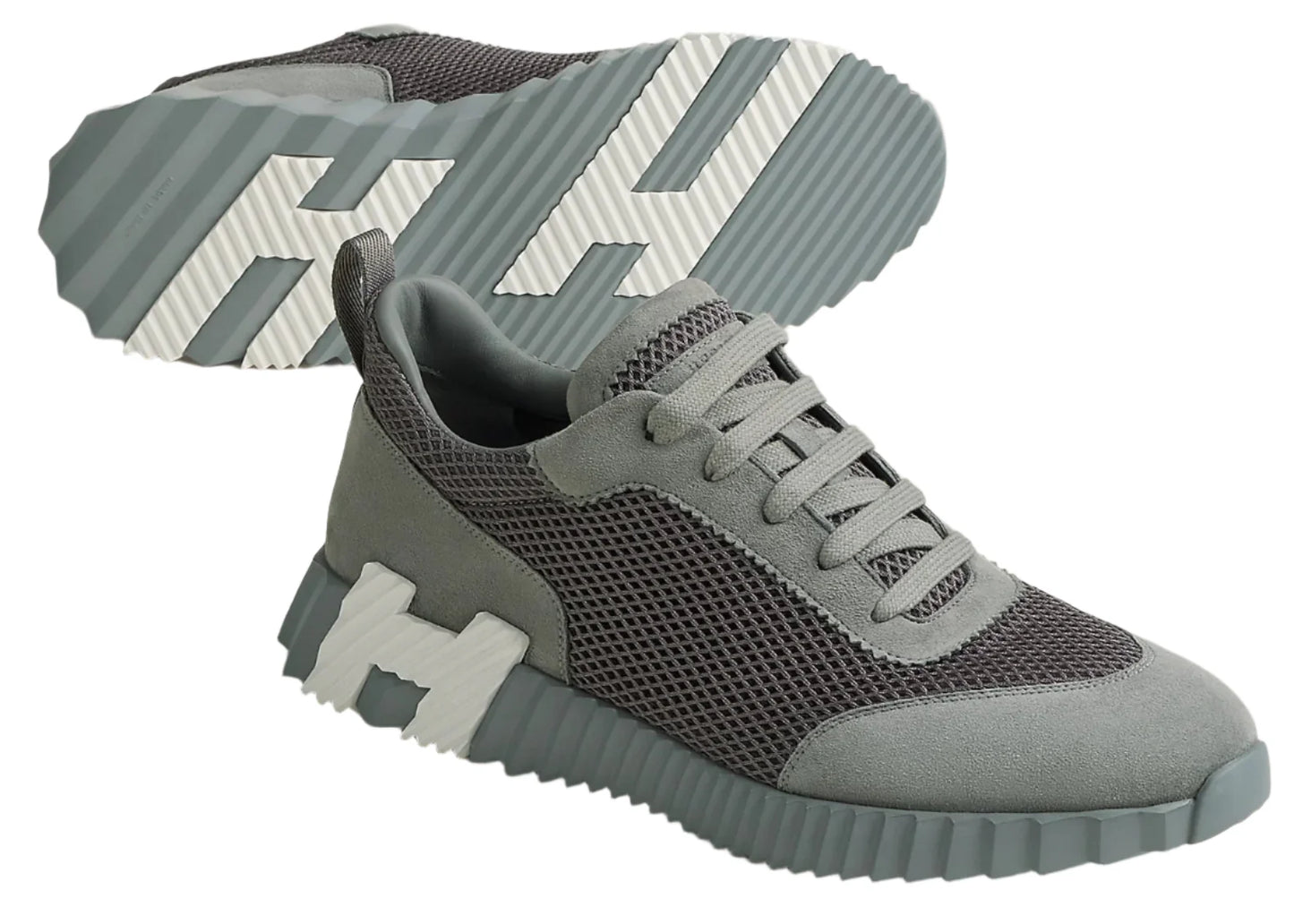 Bouncing Sneaker "Gris Brume" Neutral Tone Sneakers UAE