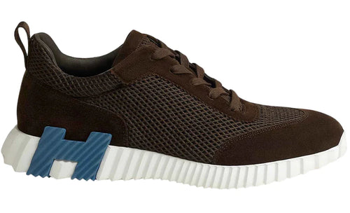 Hermes Bouncing Sneakers "Bark" Premium Brown Sneakers UAE