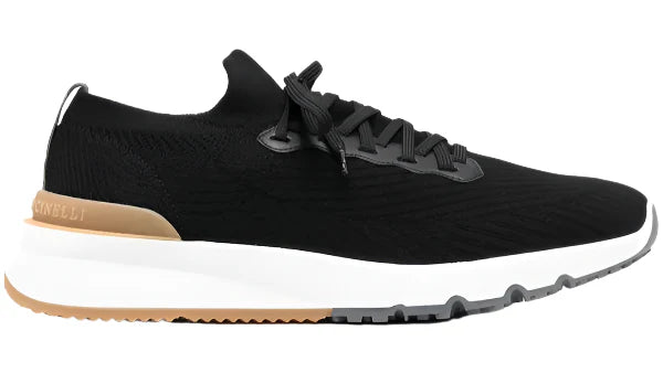 Brunello Cucinelli Low-Top Knitted Sneakers Premium Knit Sneakers UAE